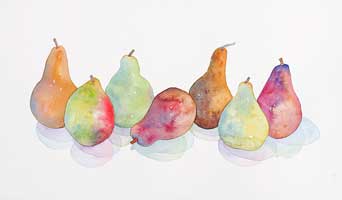 Row of Pears