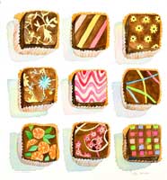 9 chocolates