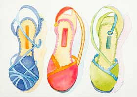 Three Sandals